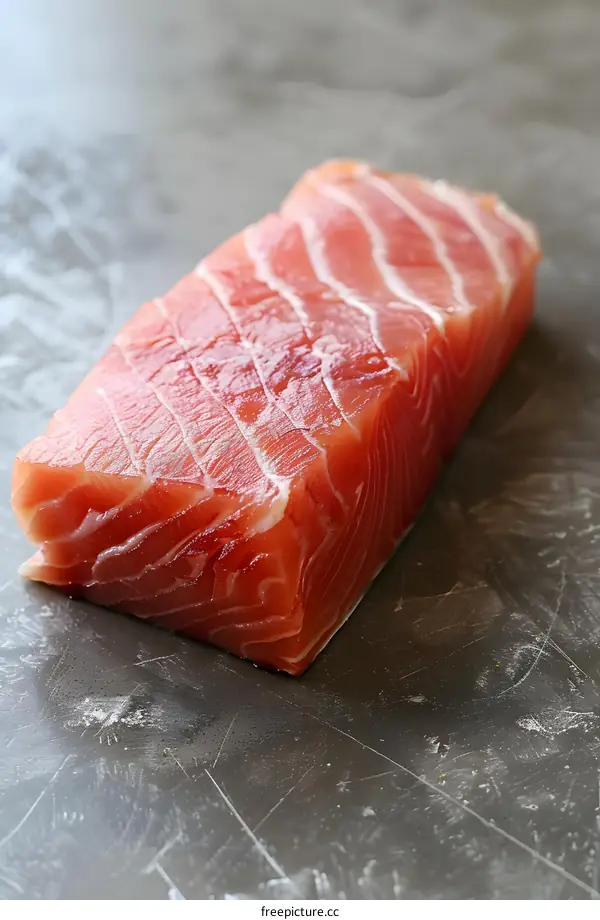Fresh Raw Salmon Fillet