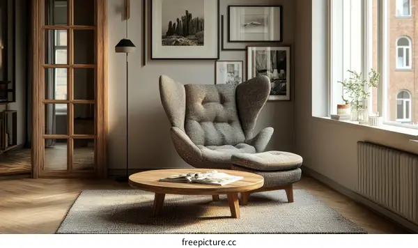 Modern Cozy Living Room Interior Design