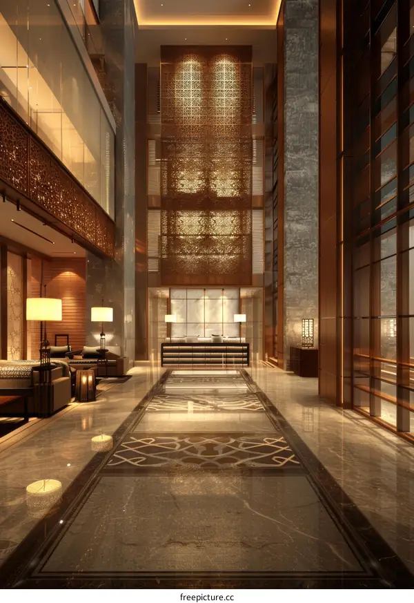 Luxury Hotel Lobby Interior Design