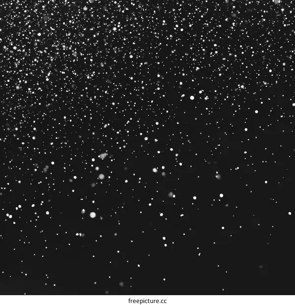 Falling Snow Abstract Background