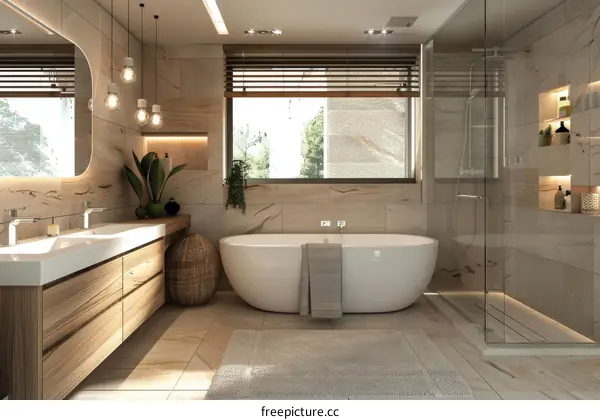 Modern Minimalist Bathroom Design