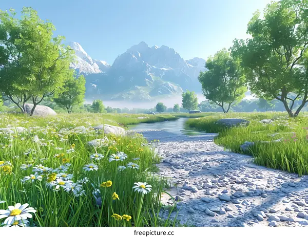 Mountain Valley Path