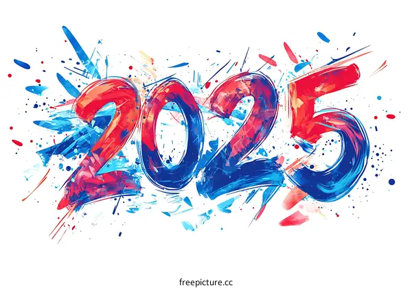 Colorful Abstract Design of 2025