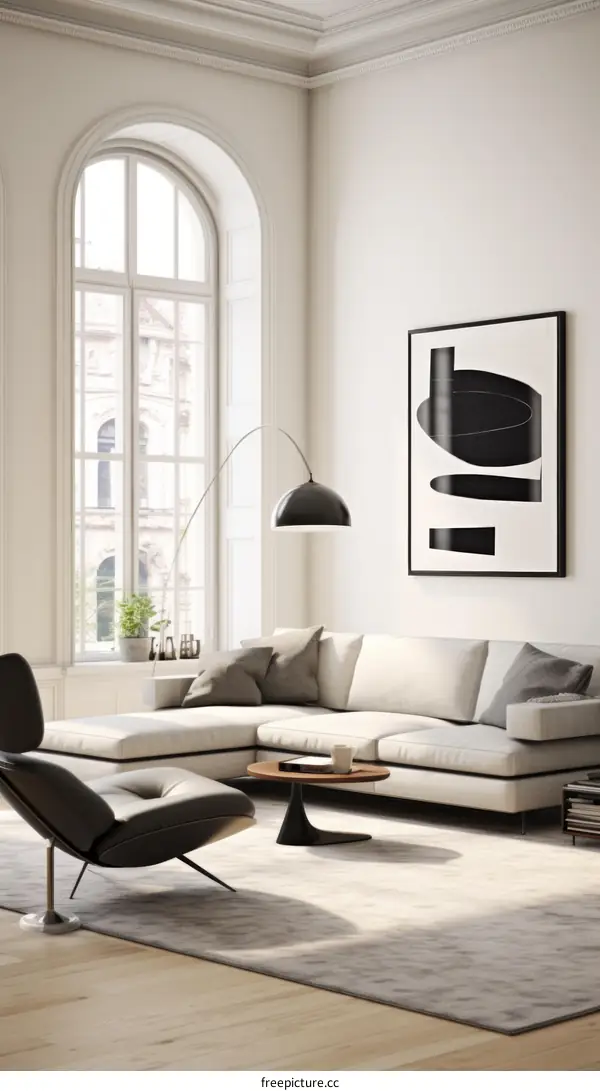 Modern Minimalist Living Room Interior Design