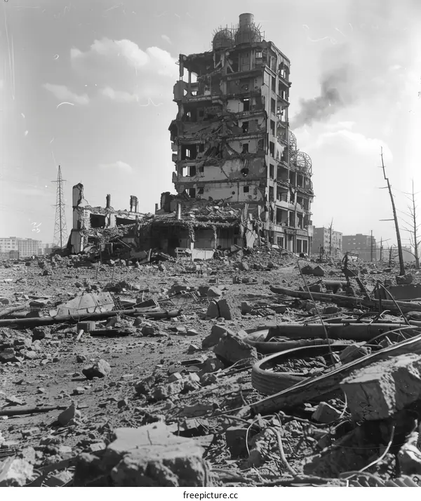 Post-war Hiroshima, Japan