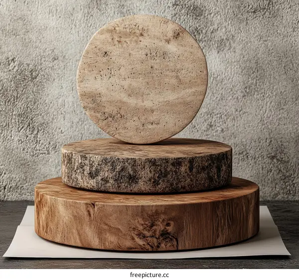 Wooden Display Platform for Products