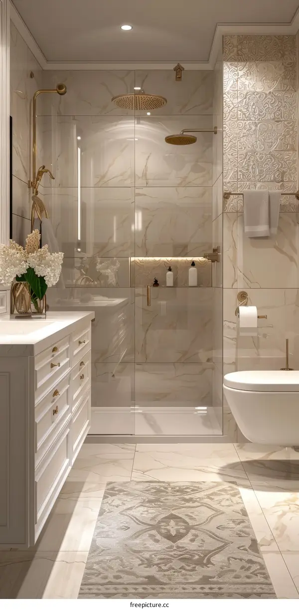 Modern Luxury Bathroom Interior Design