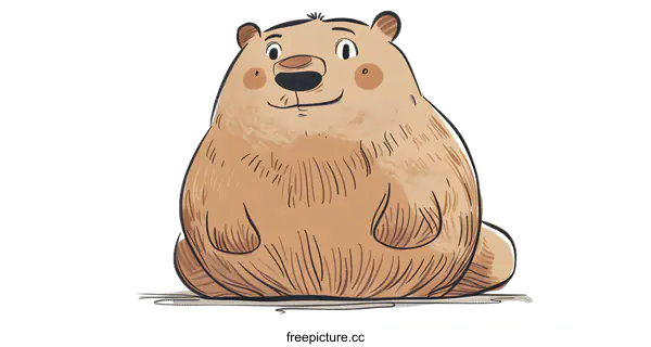 [Transparent Background PNG]Cute Cartoon Illustration Of A Bear