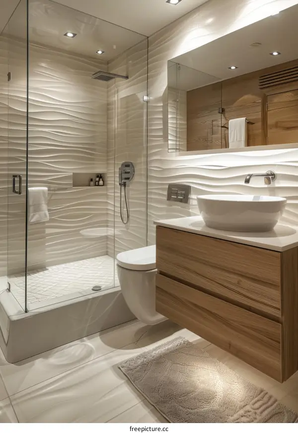 Modern Stylish Elegant Bathroom Design