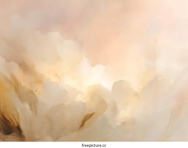 Abstract Light Beige Marble Texture