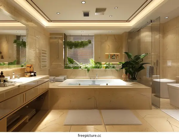 Modern Luxury Bathroom Interior Design