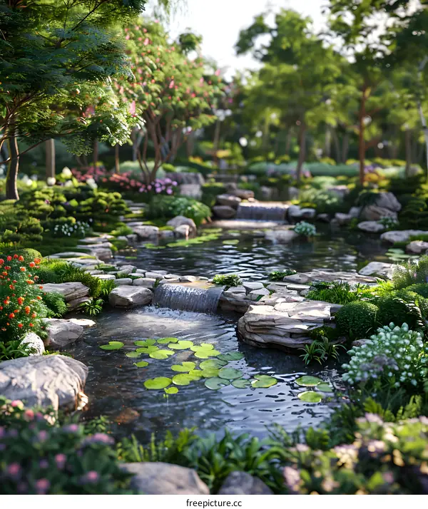 Landscape design renderings