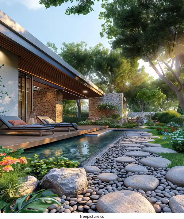 Courtyard Garden Swimming Pool