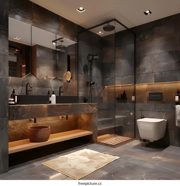 Modern Bathroom Design Effect