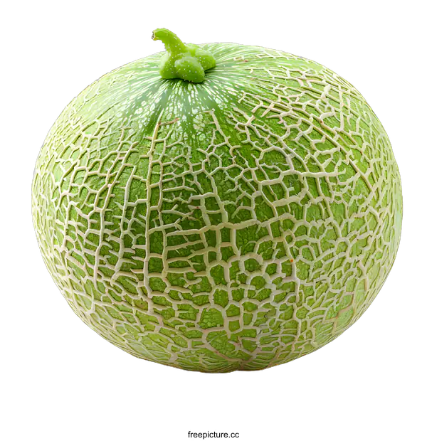 [Transparent Background PNG]A green melon