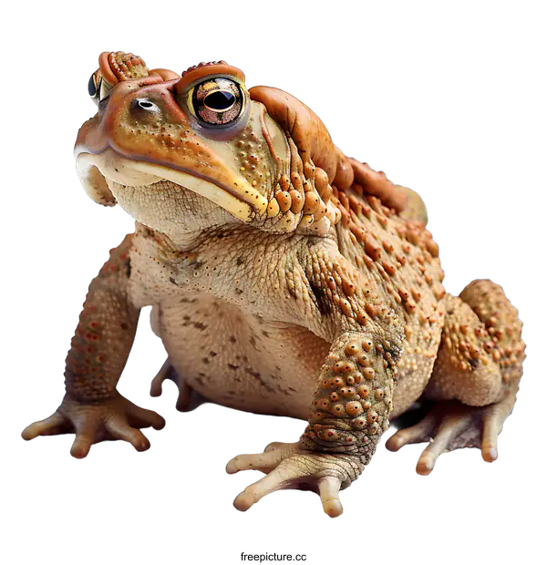 [Transparent Background PNG]toad isolated on white background
