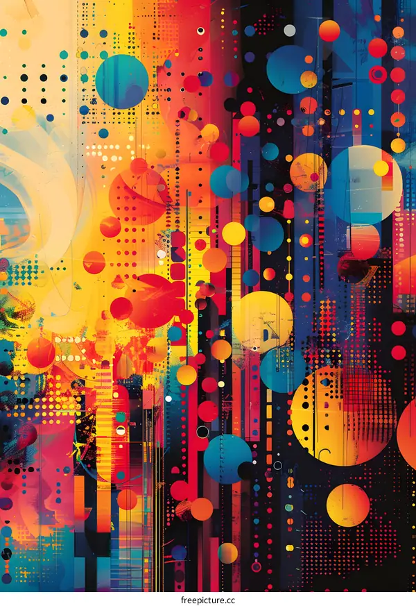 Colorful Abstract Painting