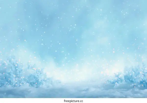 Winter Wonderland Winter Scene Illustration