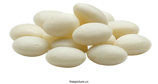 [Transparent Background PNG]pile of white candy