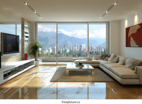 Sophisticated Modern Apartment Interior Design