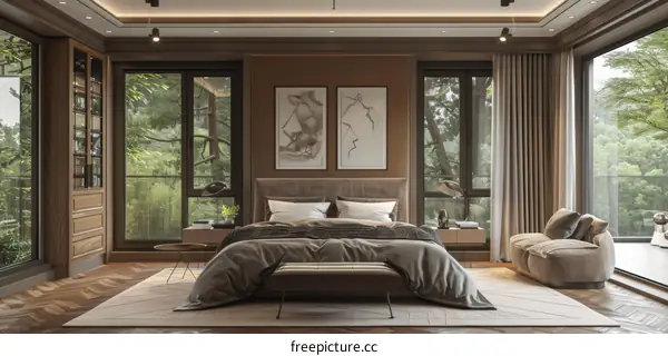 Elegant Modern Bedroom Interior Design