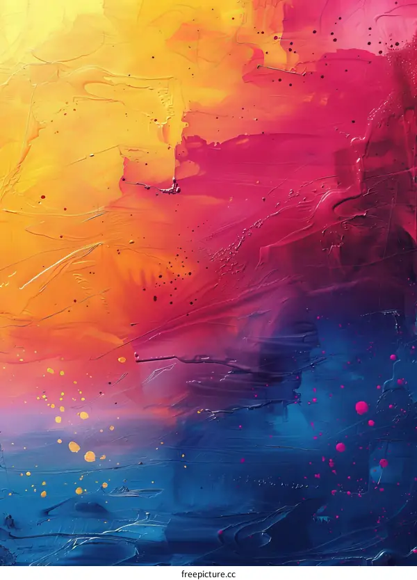 colorful abstract painting
