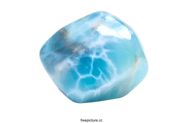 [Transparent Background PNG]Beautiful Light Blue Crystal Stone