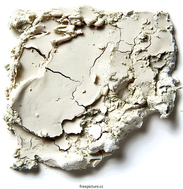 Close Up of Dry Clay Texture