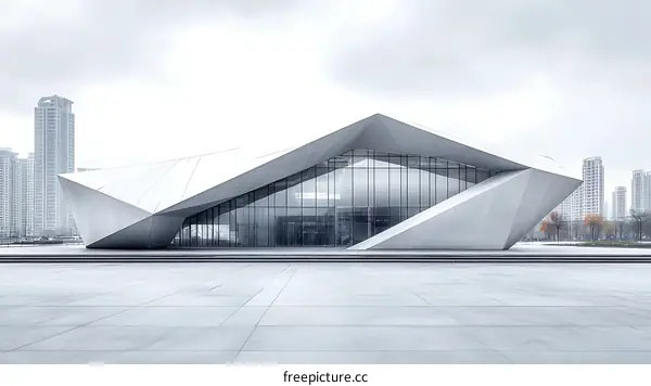 Modern Architecture in Cityscape