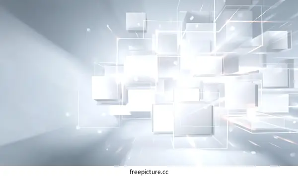 Abstract Geometric Shapes Background Design