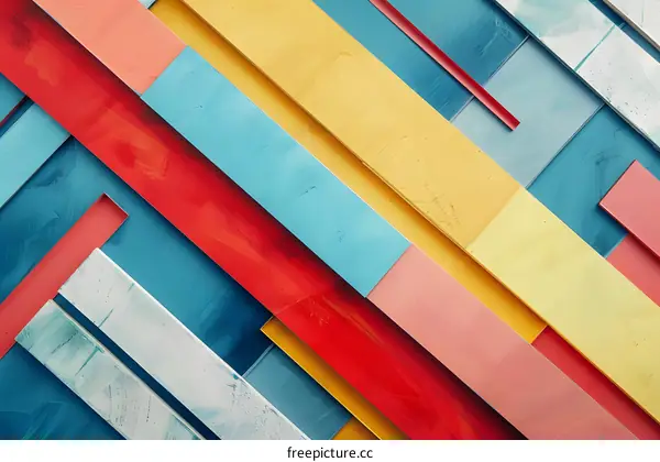 Abstract Geometric Colorful Pattern Background