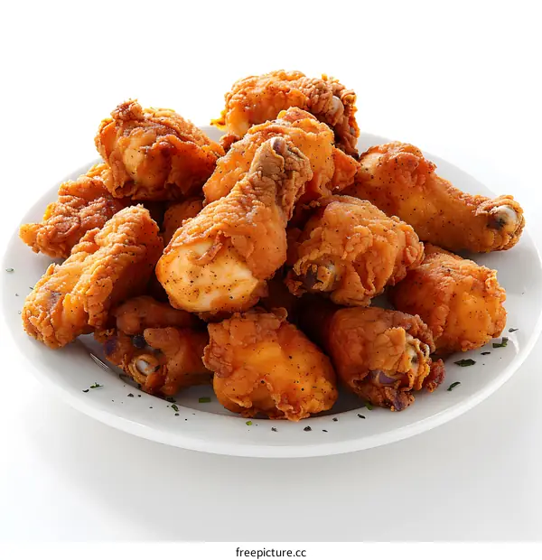 Plate of Fried Chicken