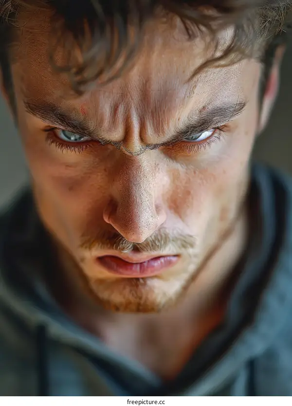 Portrait of an Angry Man