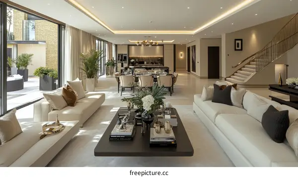 Luxury Modern Living Room Interior Design