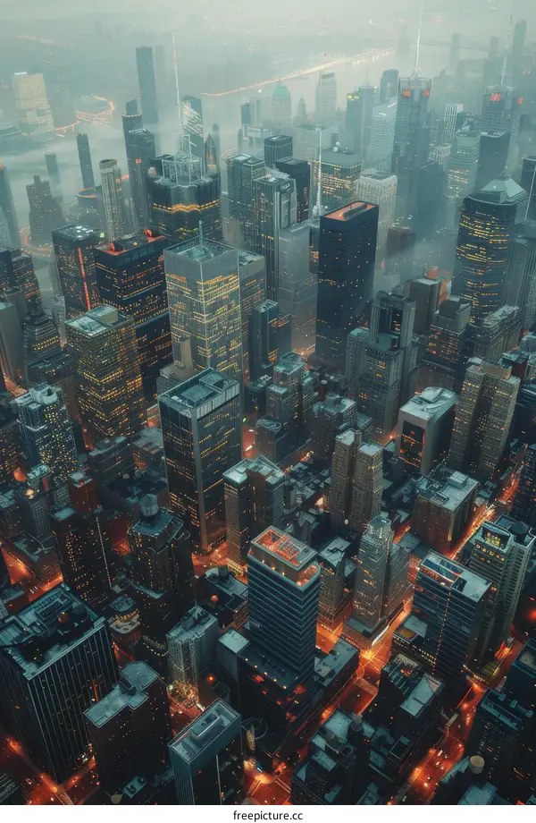 Steel and Glass: A Modern Metropolis