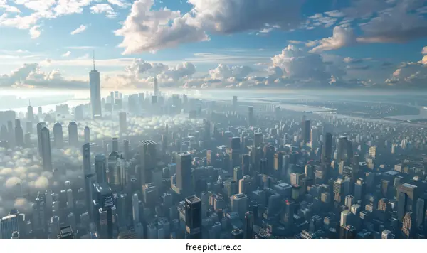 New York City from above