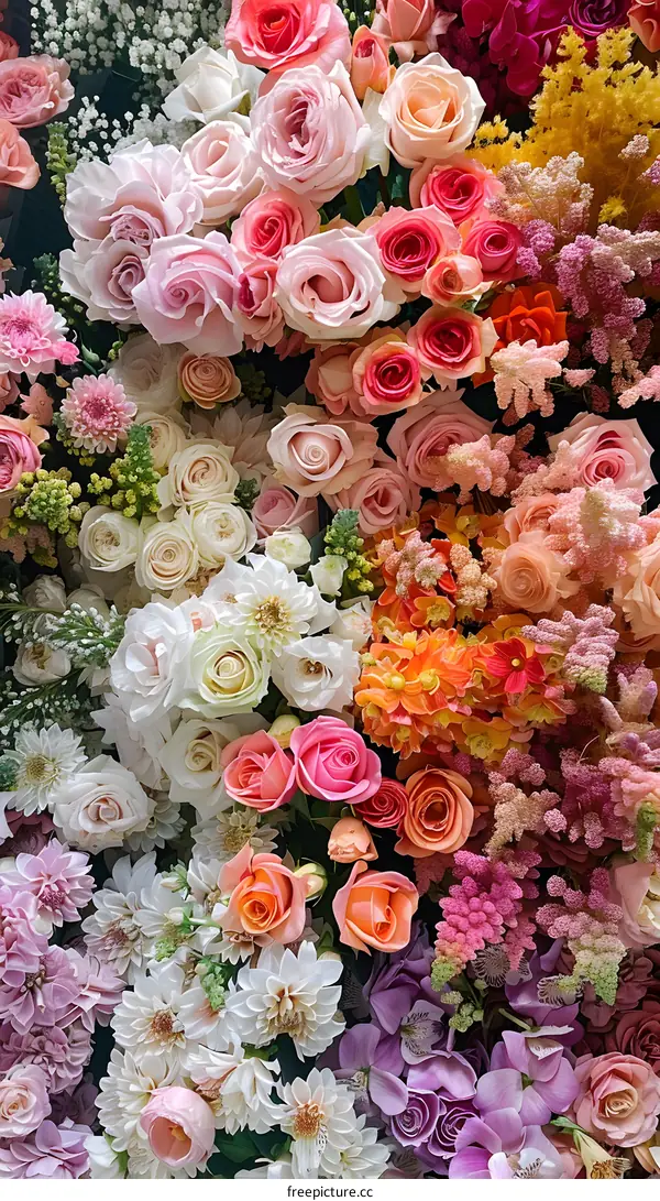 Close Up Photo of Colorful Flowers
