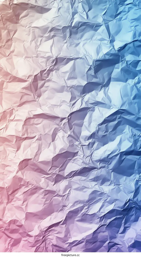 Crumpled Paper Texture Gradient Background