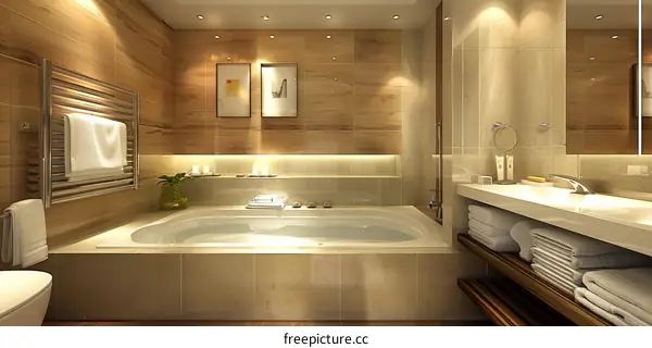 Luxury Modern Bathroom Interior Design