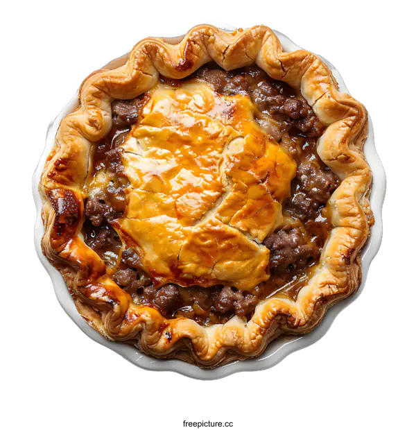 [Transparent Background PNG]Freshly Baked Meat Pie