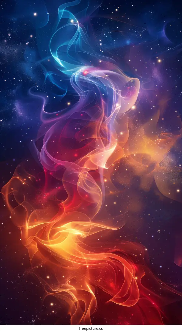 Mesmerizing Nebula in the Cosmic Abyss