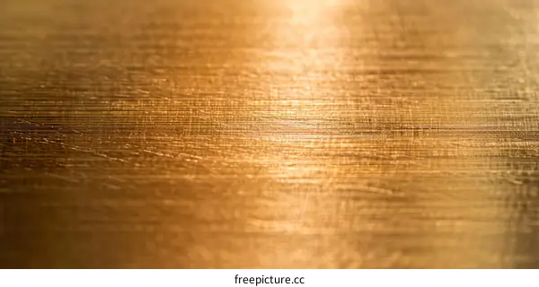 Shiny Gold Metal Texture Background