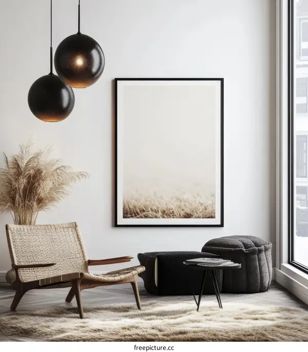 Modern Minimalist Living Room Interior Design