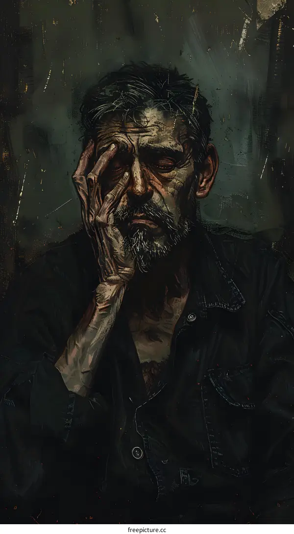 Portrait of a Weary Man