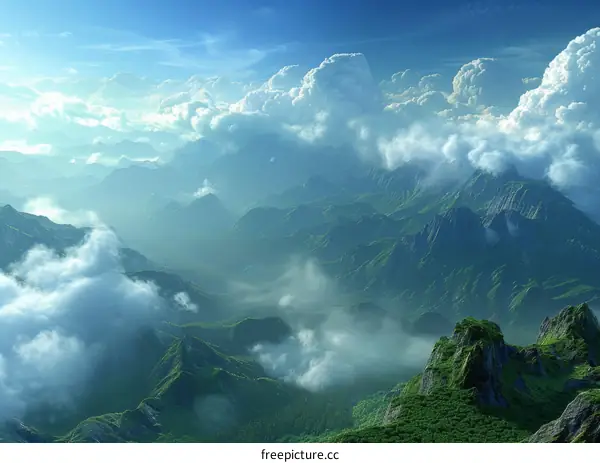 The Majestic Mountains and Rivers