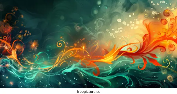 Masterful Hand-Painted Illustration: A Symphony of Color and Creativity