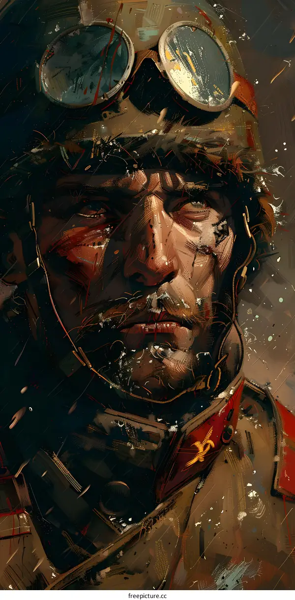 Portrait of a soldier