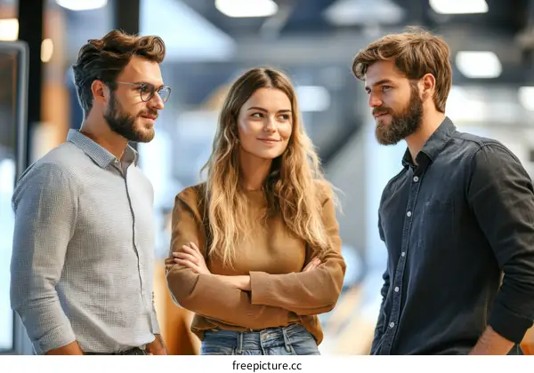 Business Collaboration Group Discussion