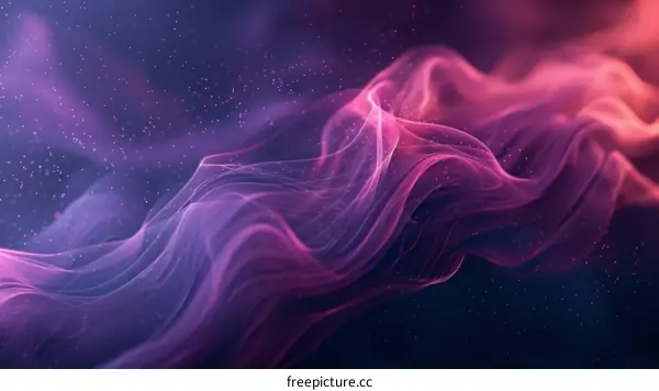 Pink and purple smoke