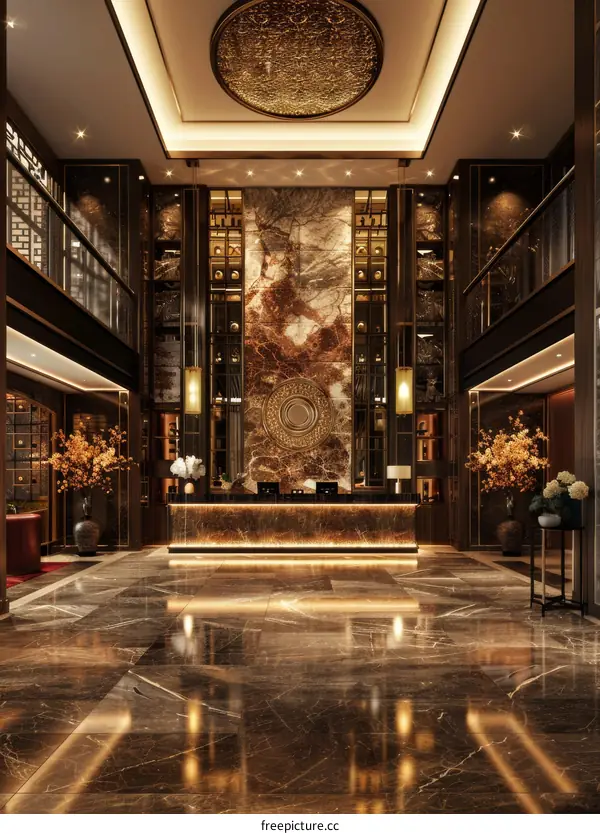 Luxury Hotel Lobby Interior Design